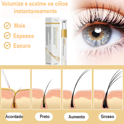 Sérum Intensificador De Cílios Com Queratina Kisshi™