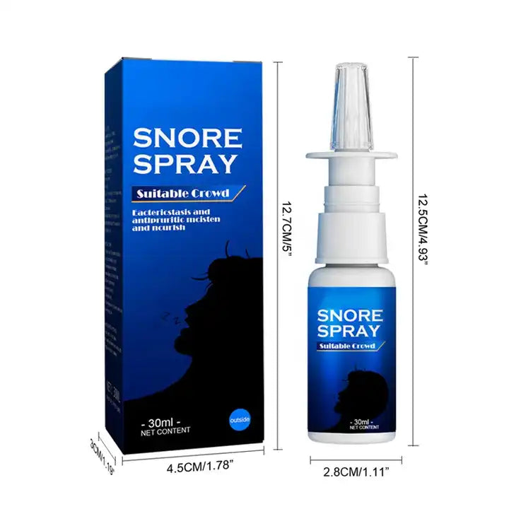 Spray Nasal Líquido Anti-Coceira e Anti-Ronco