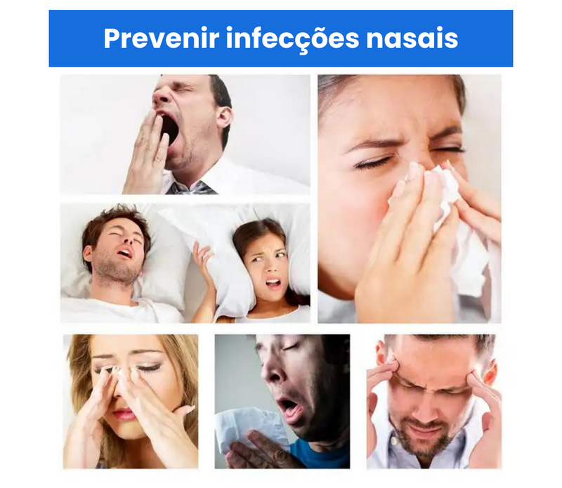 Spray Nasal Líquido Anti-Coceira e Anti-Ronco