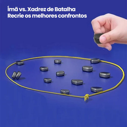 Jogo de Xadrez Magnético